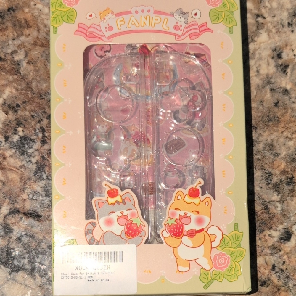 Cute Clear Nintendo Switch 2 Case
